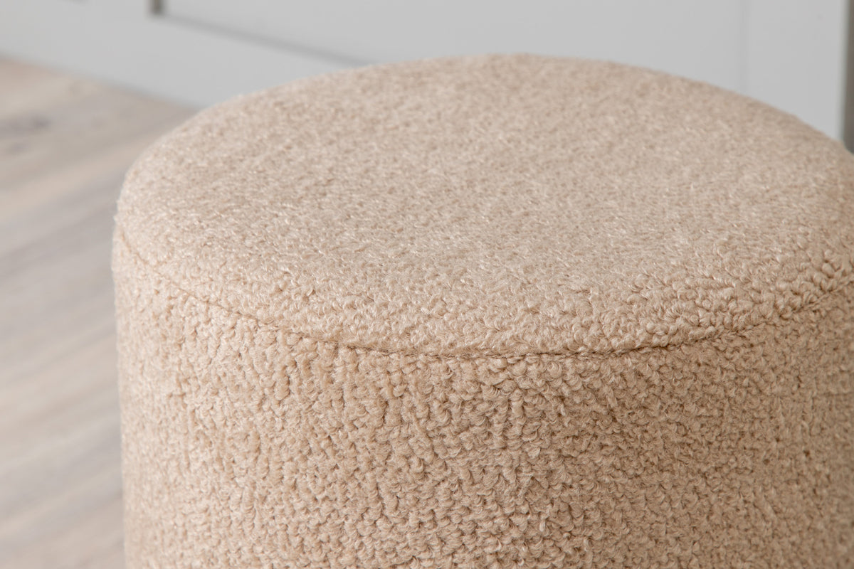 Benji Pouf Hocker 35 x 35 Beige
