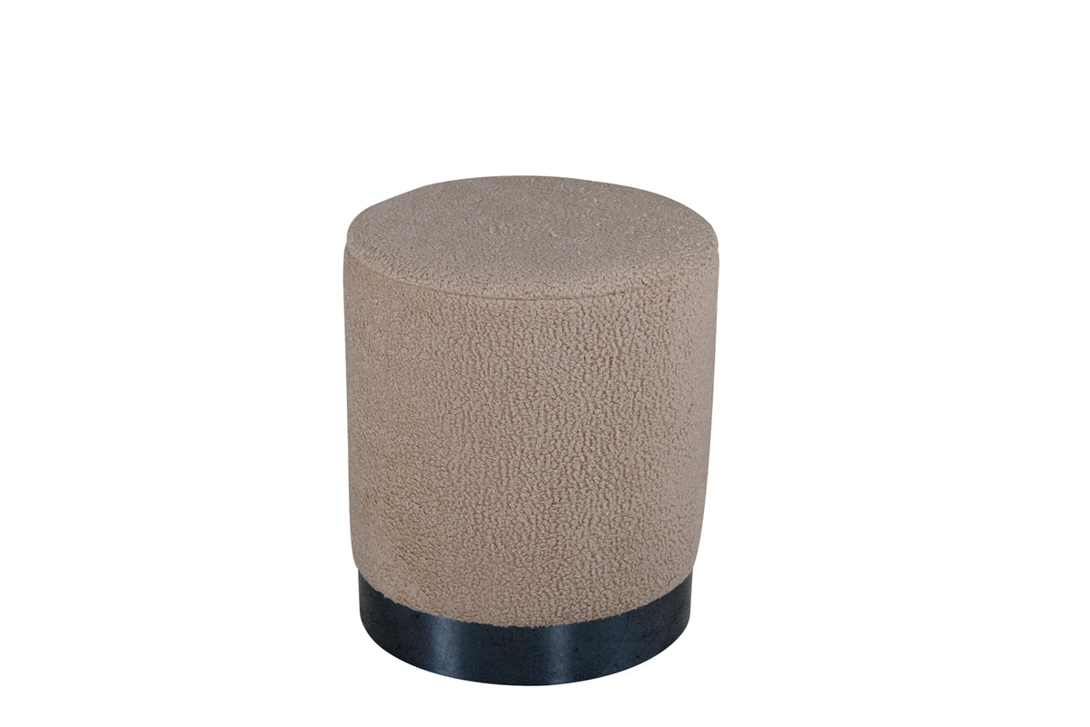 Benji Pouf Hocker 35 x 35 Beige