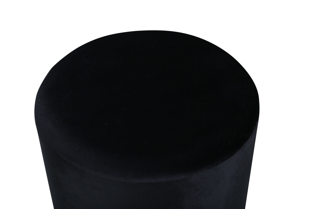 Benji Pouf Hocker 35 x 35 Schwarz