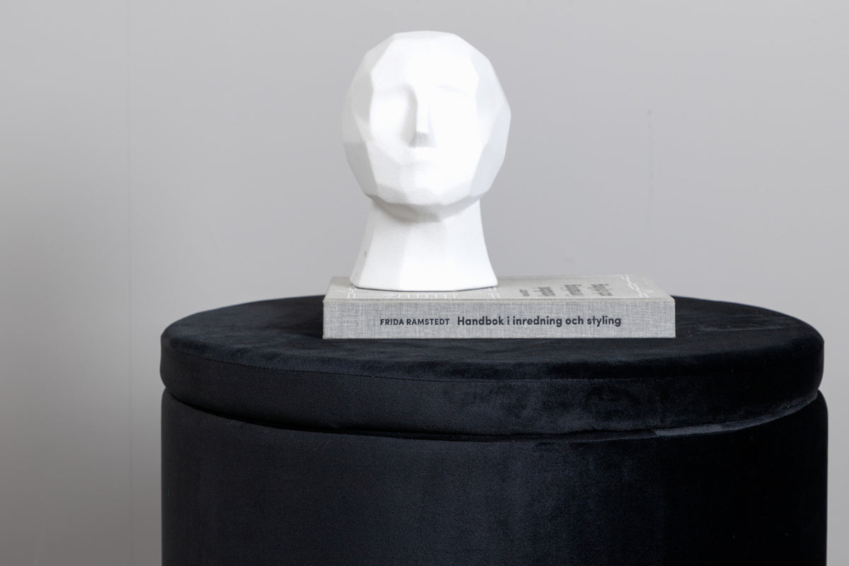 Dunken Pouf Hocker 51 x 51 Schwarz