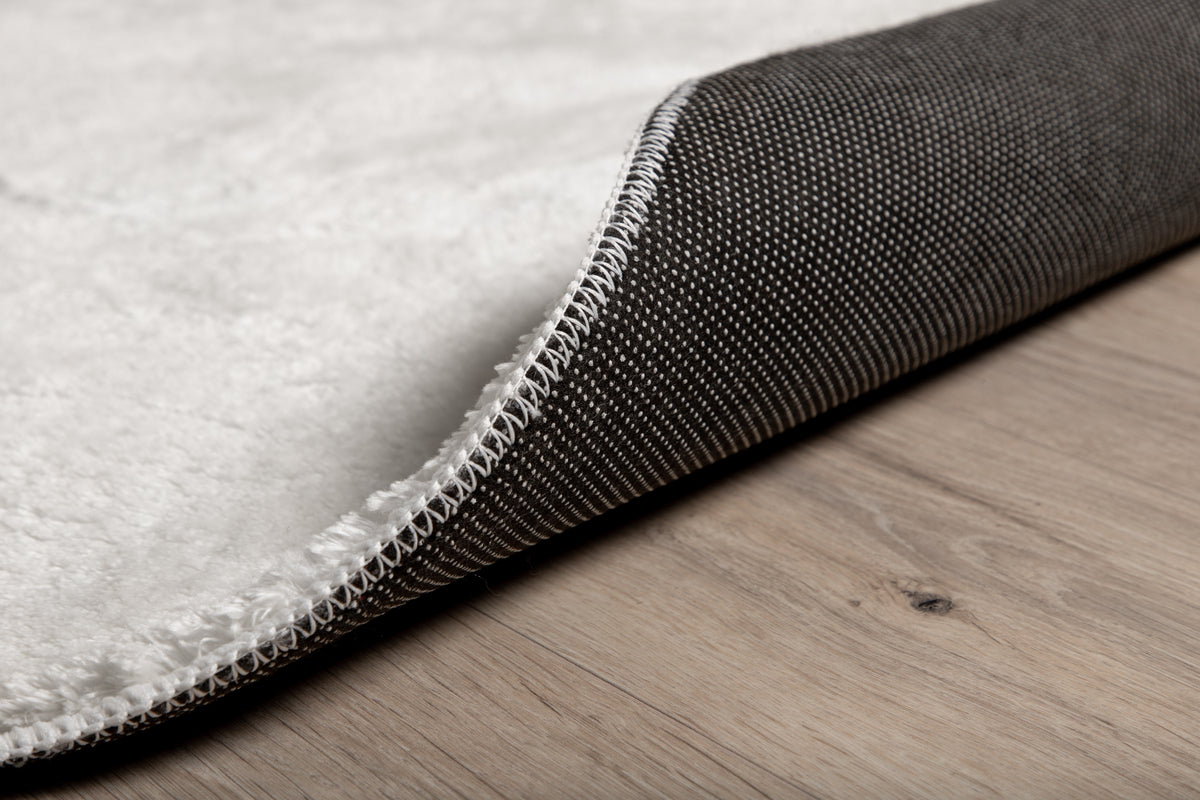 Blanca Runder Teppich 200 cm Weiß