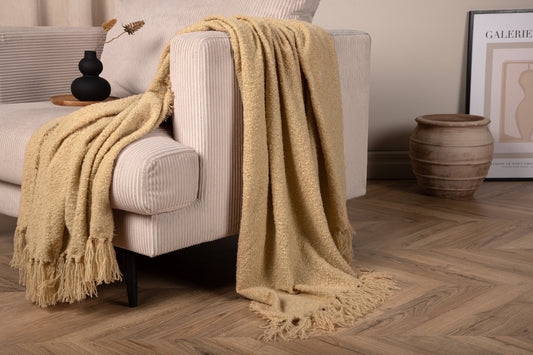 Stanly Überwurf 170 x 130 Sand