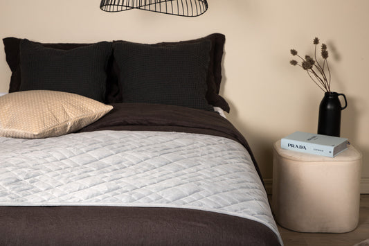 Tagesdecke Jilly 80 x 150 Hellgrau