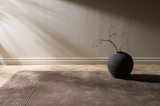 Matteo Rechteckiger Teppich 230 x 160 Braun