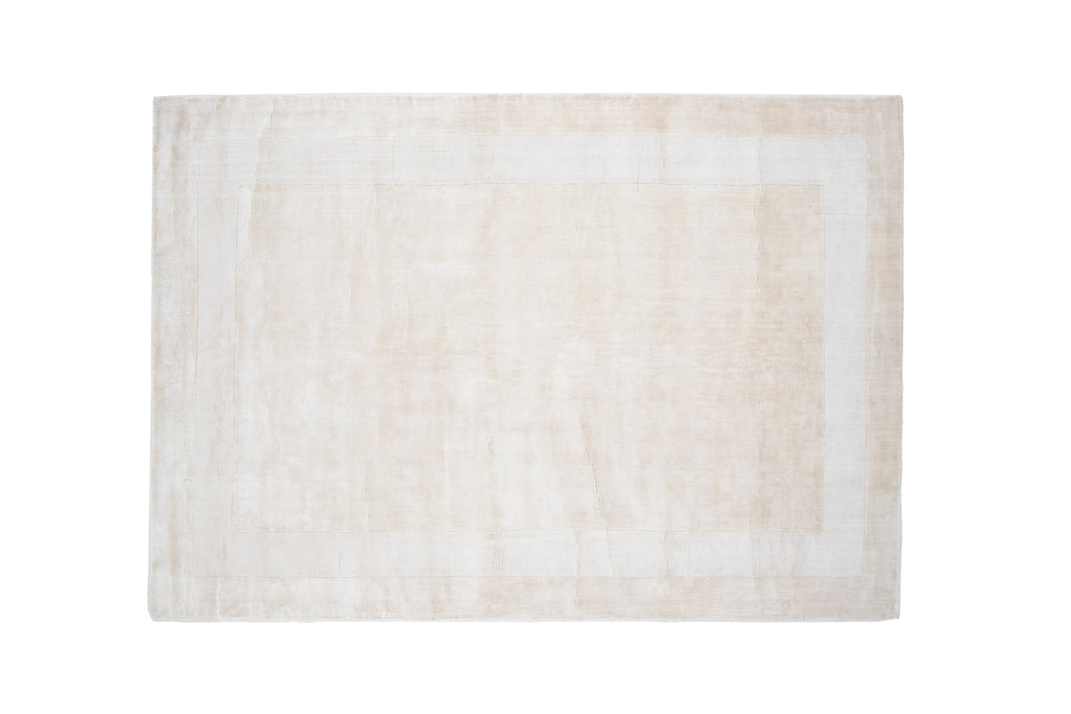 Boston Rechteckiger Teppich 230 x 160 Weiß