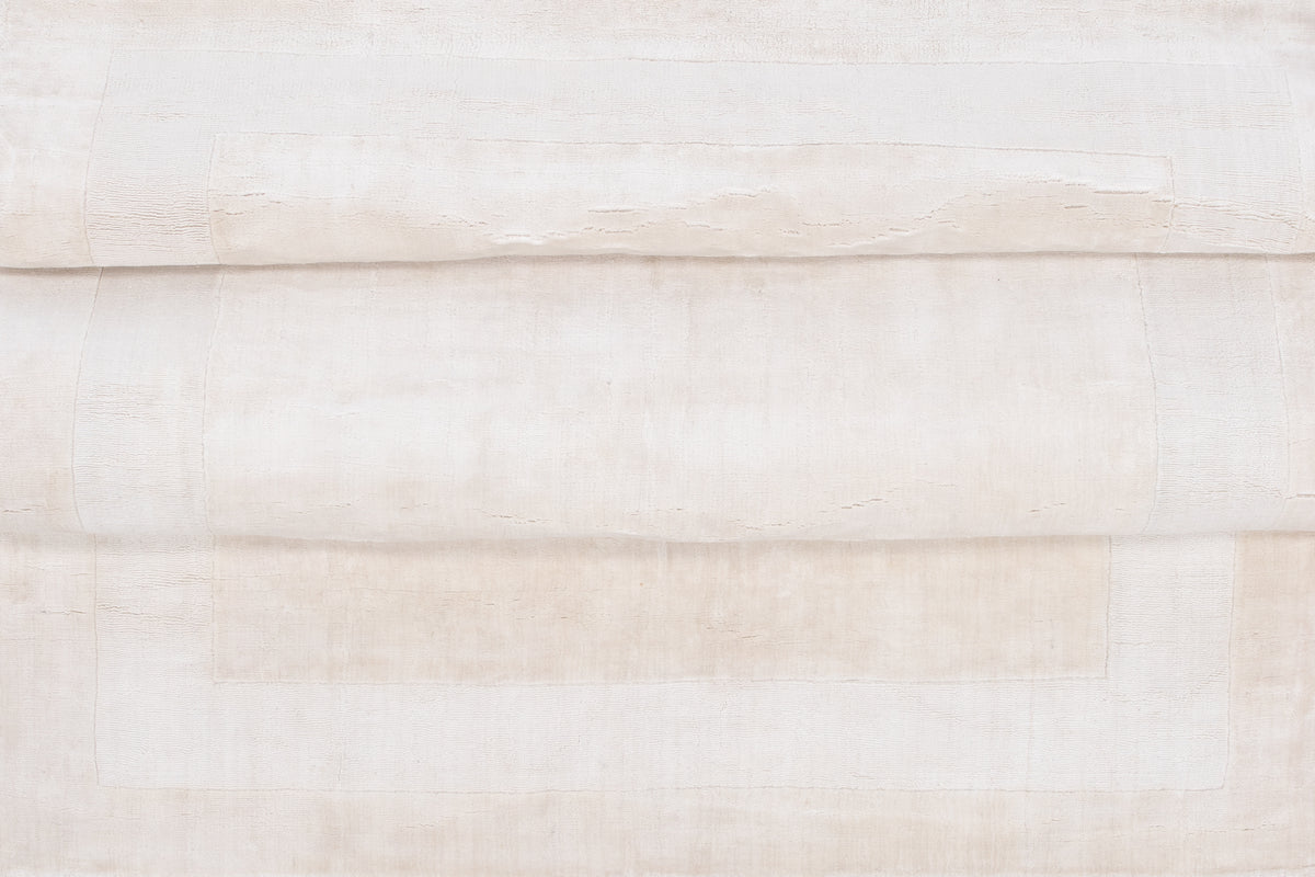 Boston Rechteckiger Teppich 230 x 160 Weiß