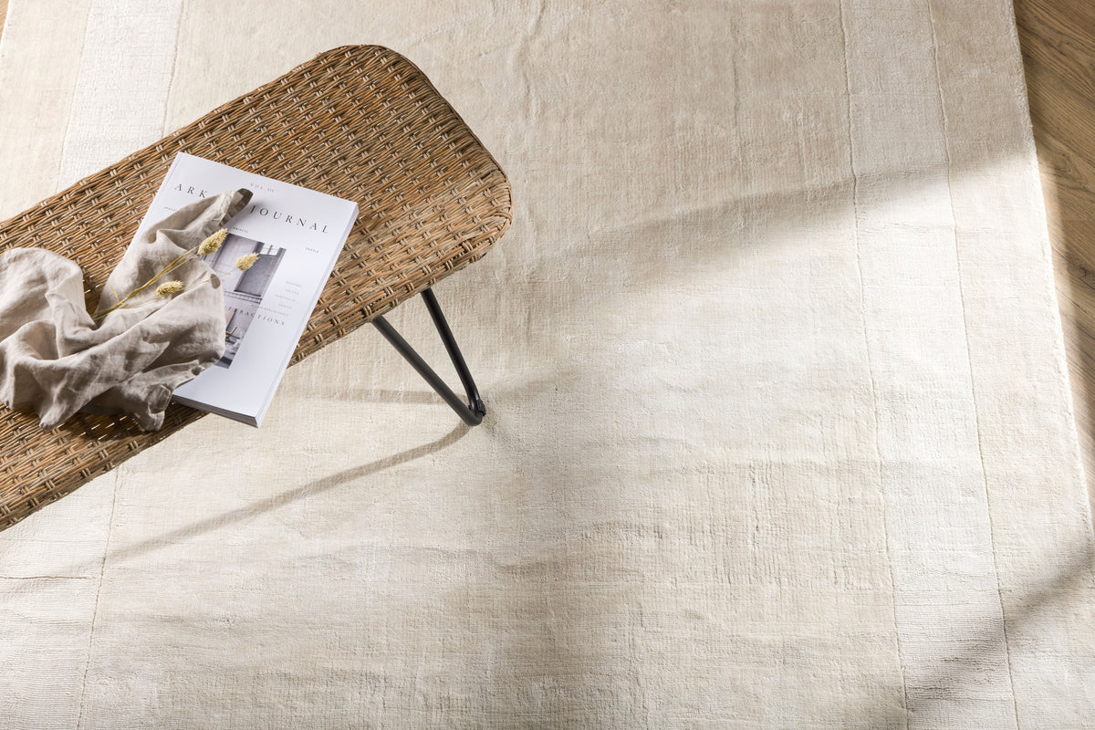 Boston Rechteckiger Teppich 230 x 160 Weiß