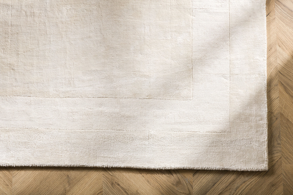 Boston Rechteckiger Teppich 230 x 160 Weiß