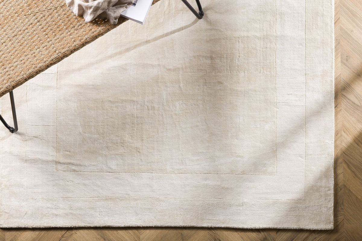 Boston Rechteckiger Teppich 230 x 160 Weiß