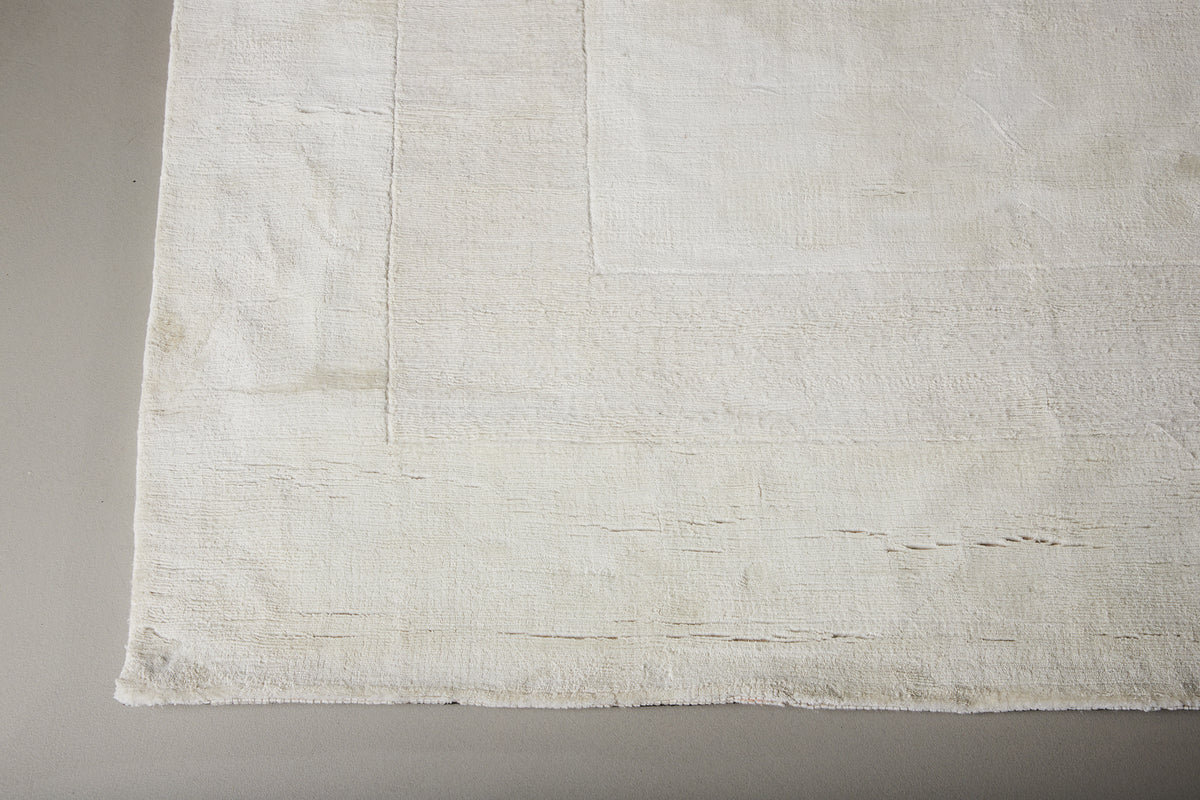 Boston Rechteckiger Teppich 240 x 240 Weiß