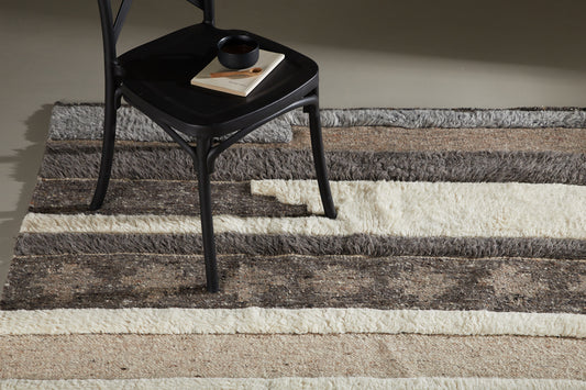 Vincent Rechteckiger Teppich 230 x 160 Weiß