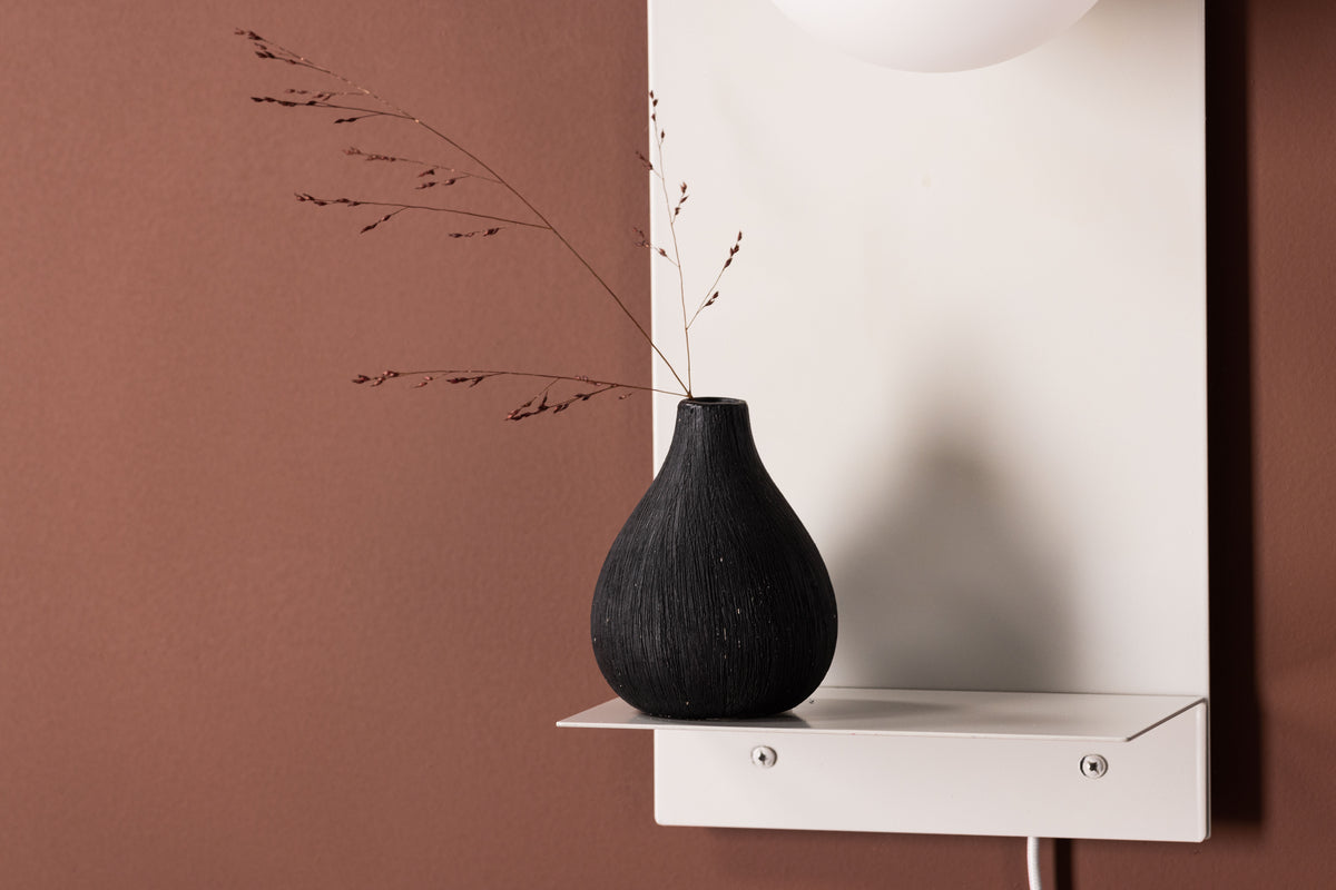 Troyes Wandleuchte Hellgrau