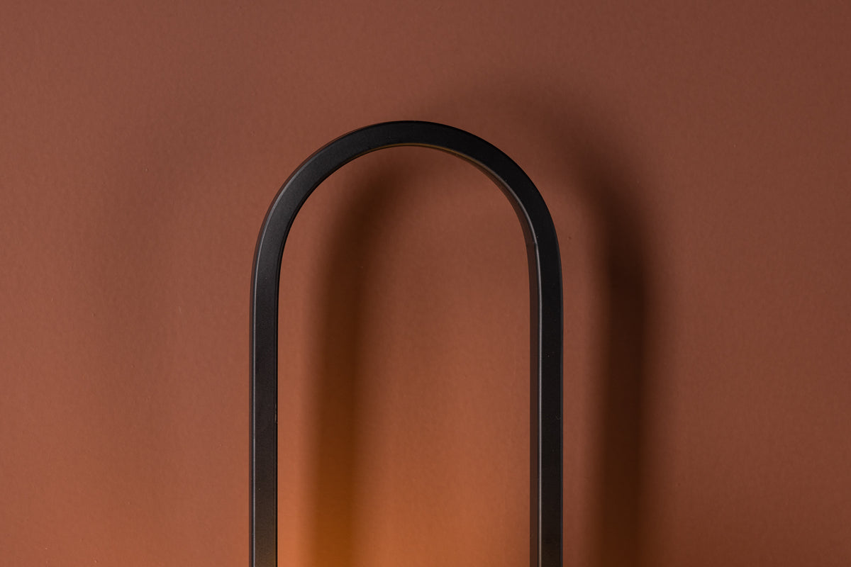 Alpes Wandleuchte Schwarz