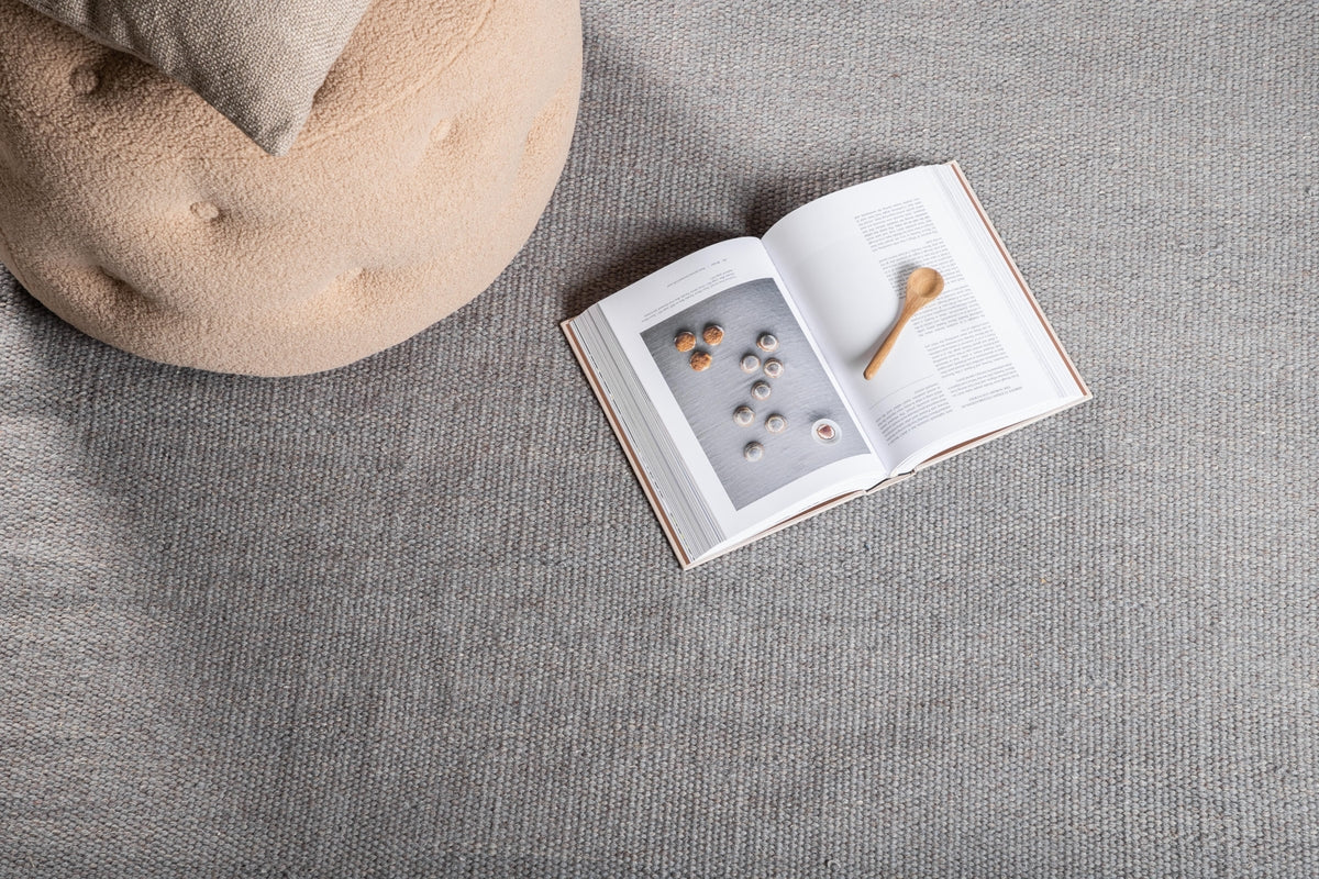 Jaipur Rechteckiger Teppich 240 x 170 Hellgrau