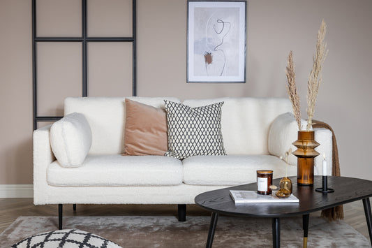 Boom 3-Sitzer-Sofa Weiß