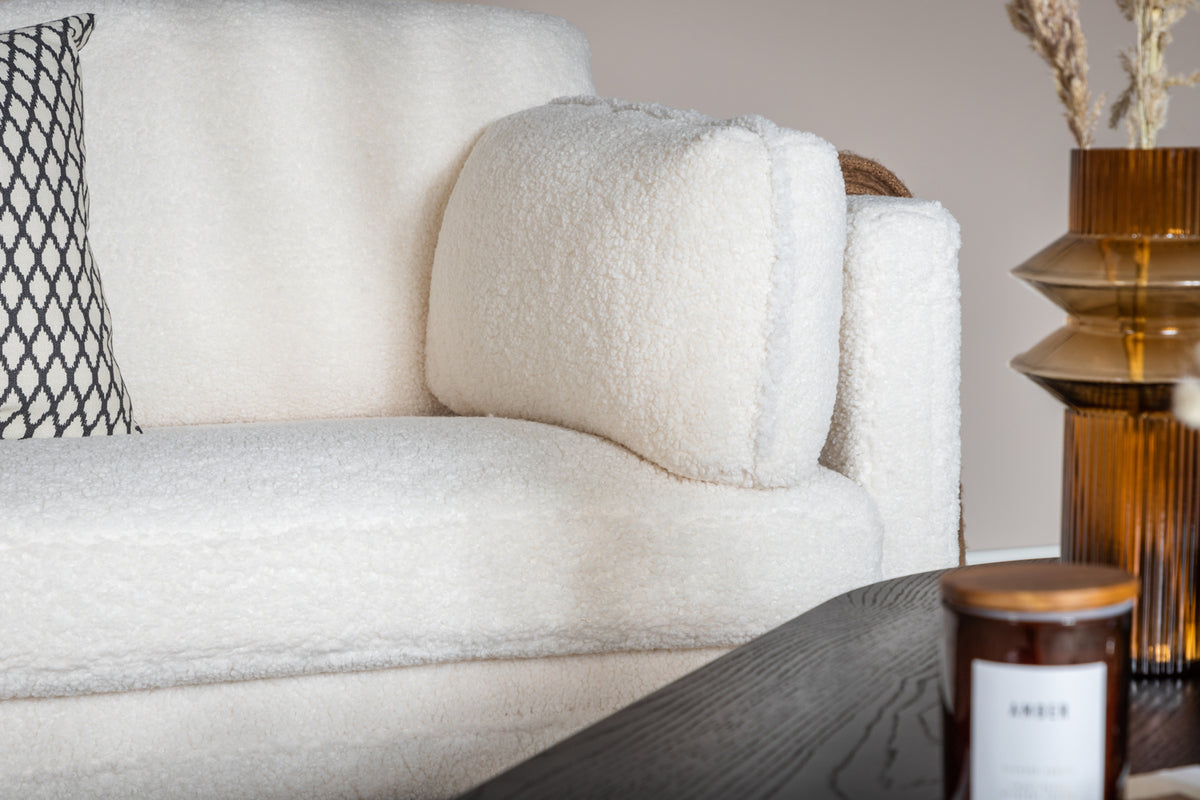 Boom 3-Sitzer-Sofa Weiß