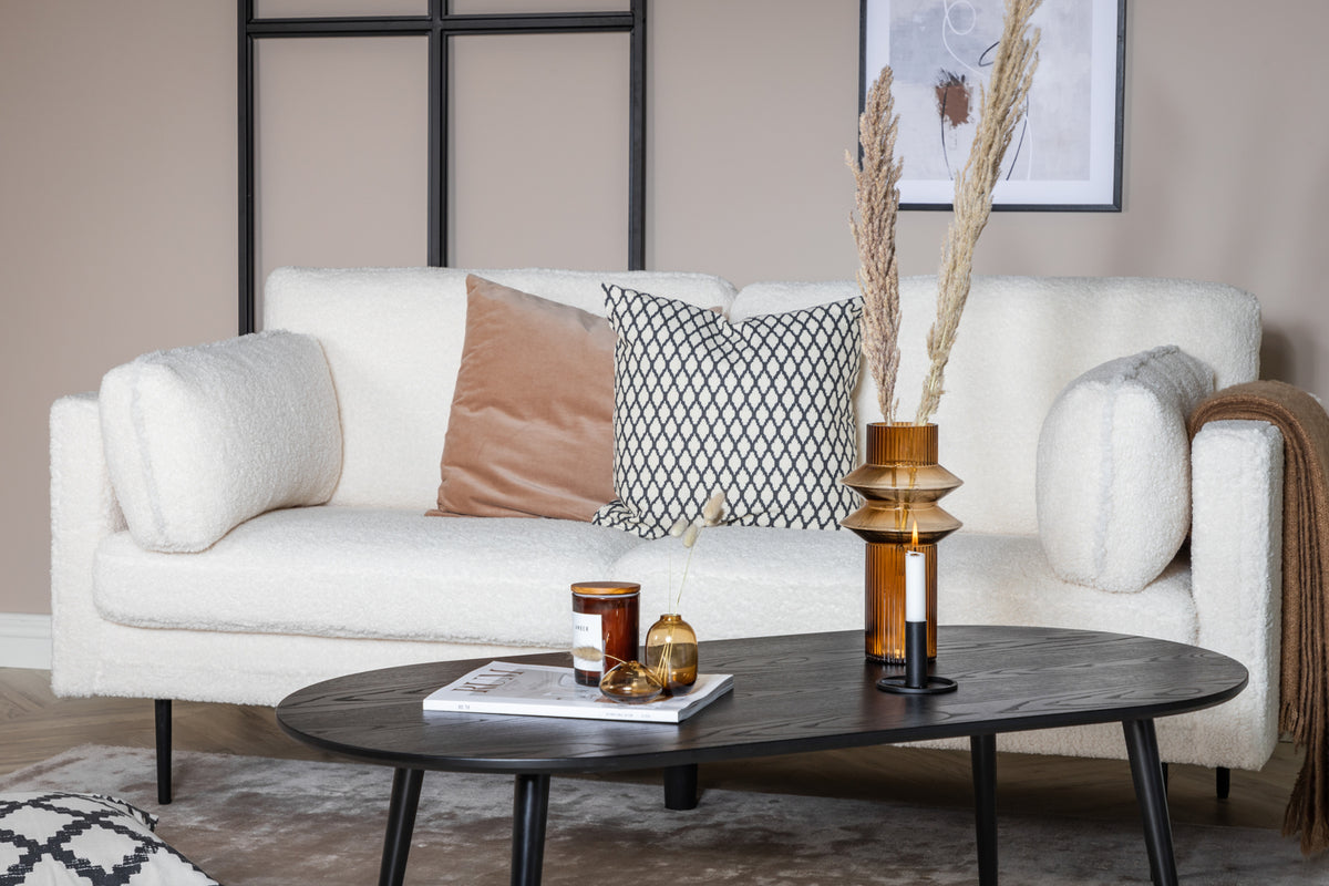 Boom 3-Sitzer-Sofa Weiß