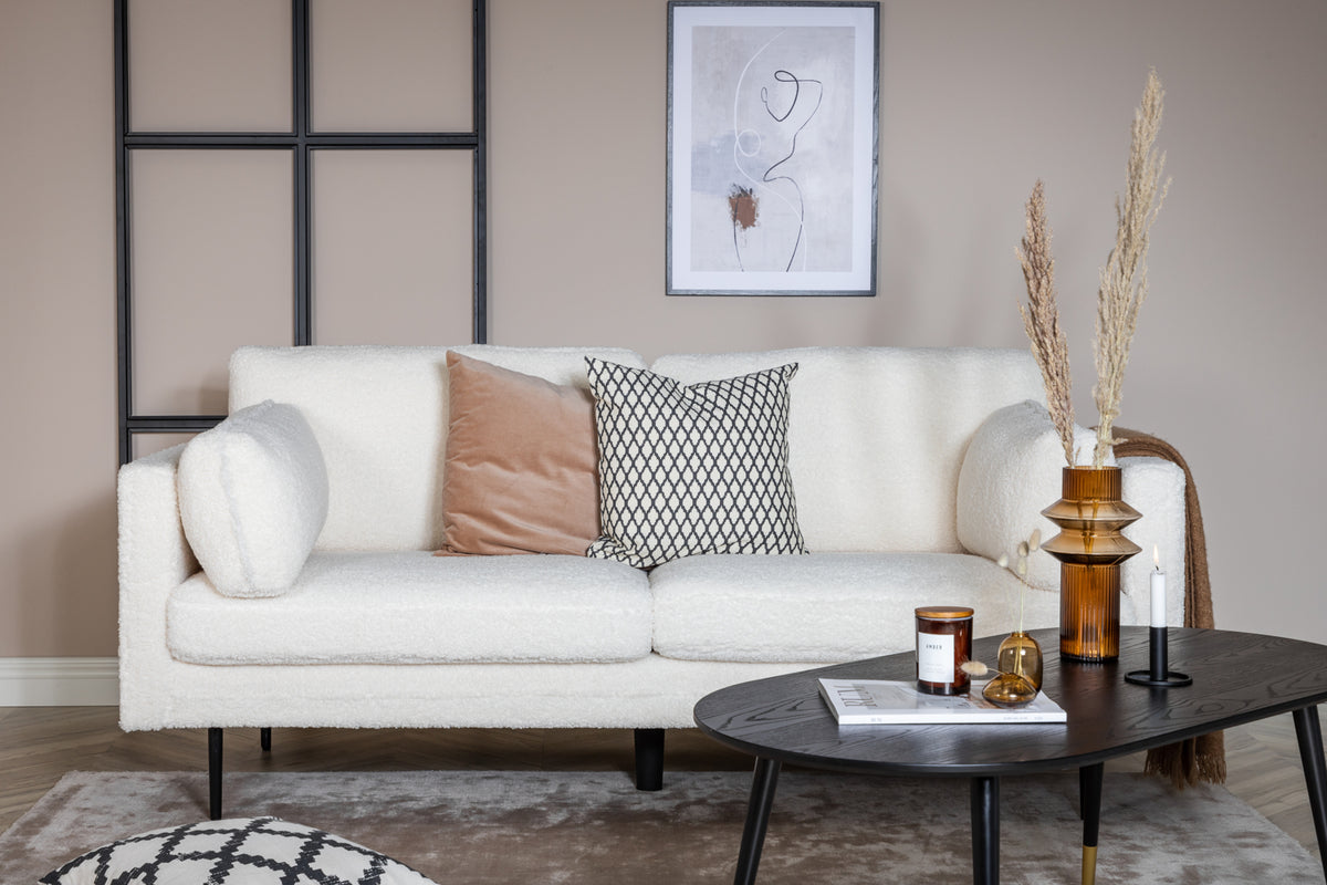 Boom 3-Sitzer-Sofa Weiß