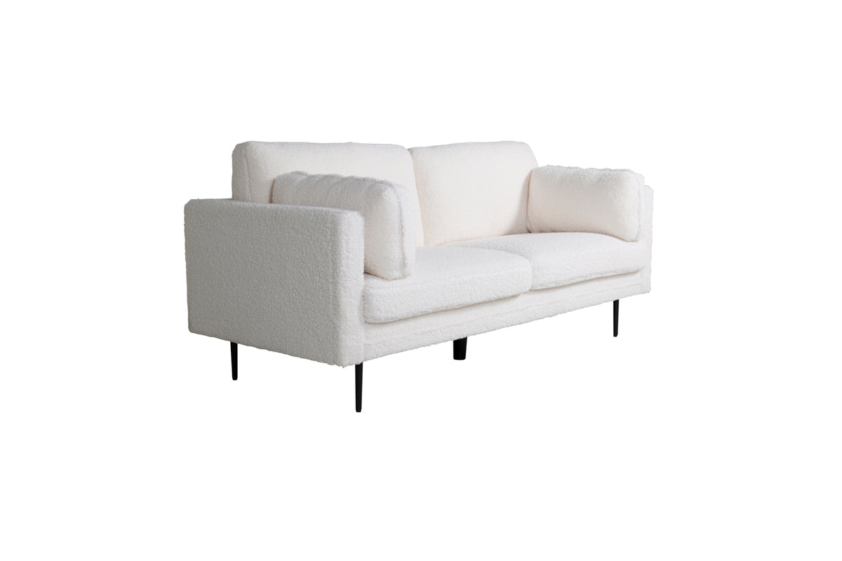Boom 3-Sitzer-Sofa Weiß