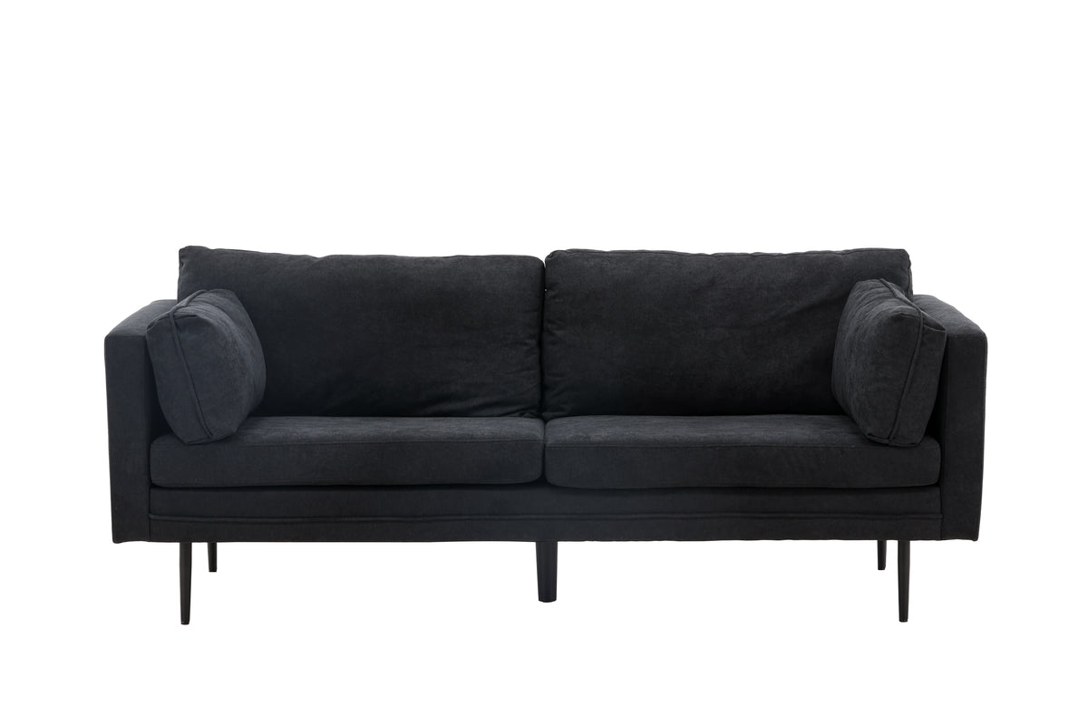 Boom 3-Sitzer-Sofa Schwarz