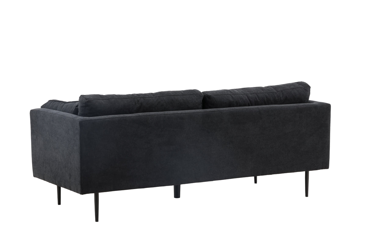 Boom 3-Sitzer-Sofa Schwarz