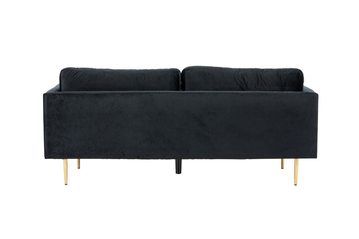 Boom 2-Sitzer-Sofa Schwarz