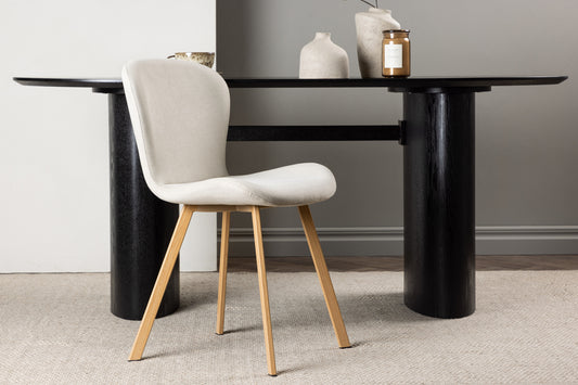 Lilja Esszimmerstuhl 2er-Set Beige