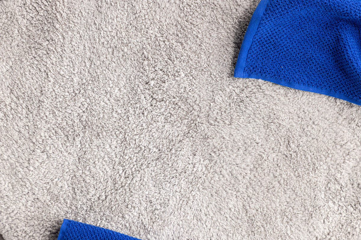 Valle Runder Teppich 60 cm Hellgrau