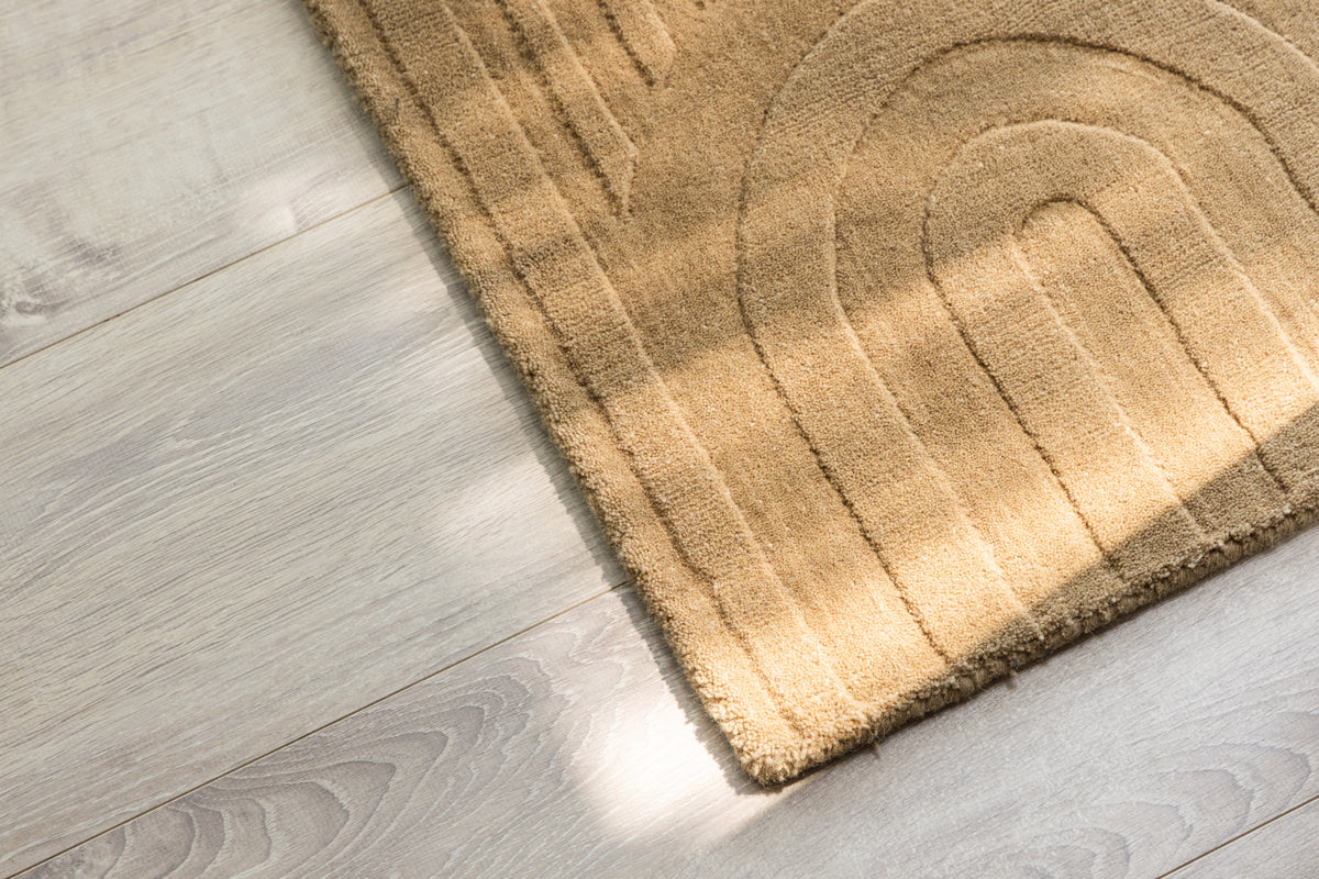 Nora Rechteckiger Teppich 80 x 50 Beige