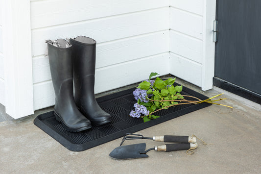 Gösta Rechteckiger Teppich 75 x 45 Schwarz