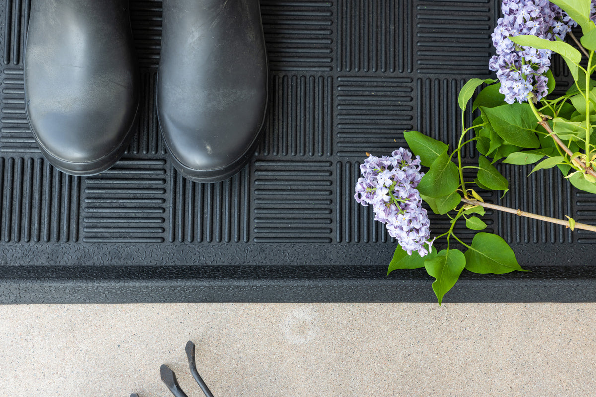 Gösta Rechteckiger Teppich 75 x 45 Schwarz