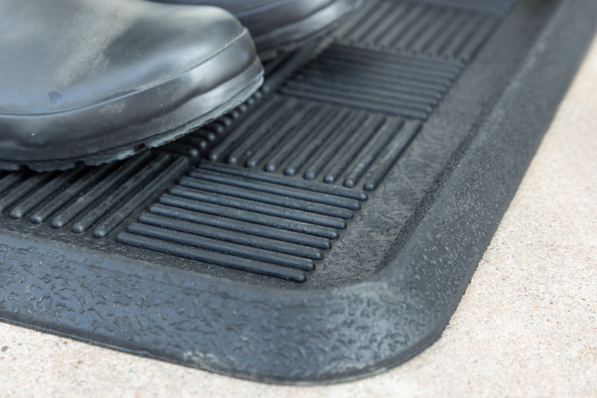 Gösta Rechteckiger Teppich 75 x 45 Schwarz