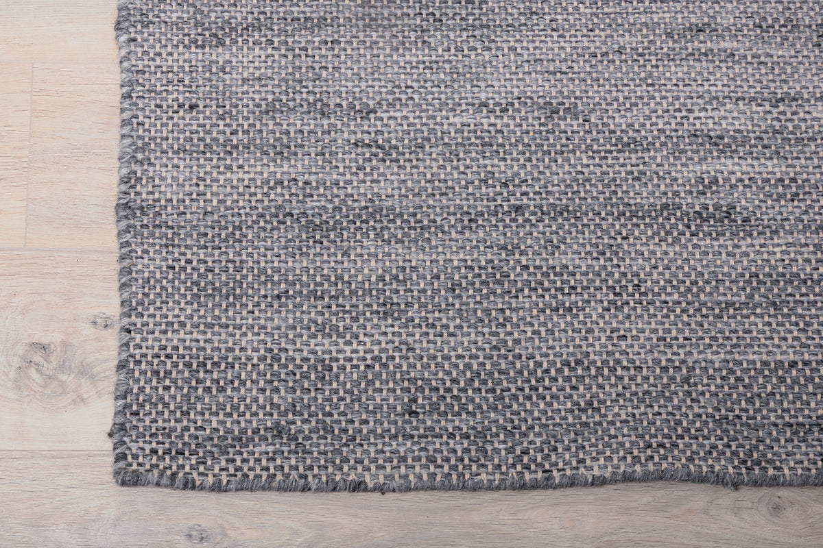 Devi Rechteckiger Teppich 300 x 200 Grau