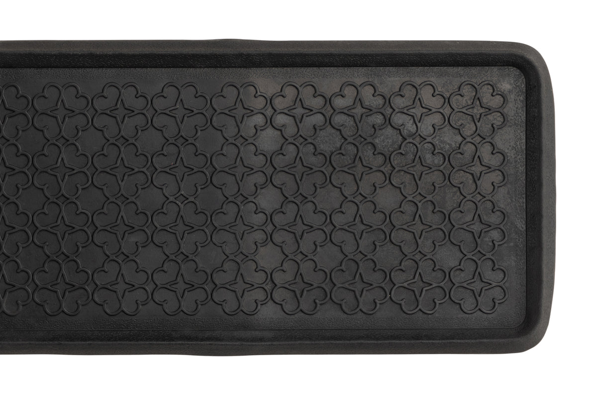 Gunnar Rechteckiger Teppich 75 x 45 Schwarz