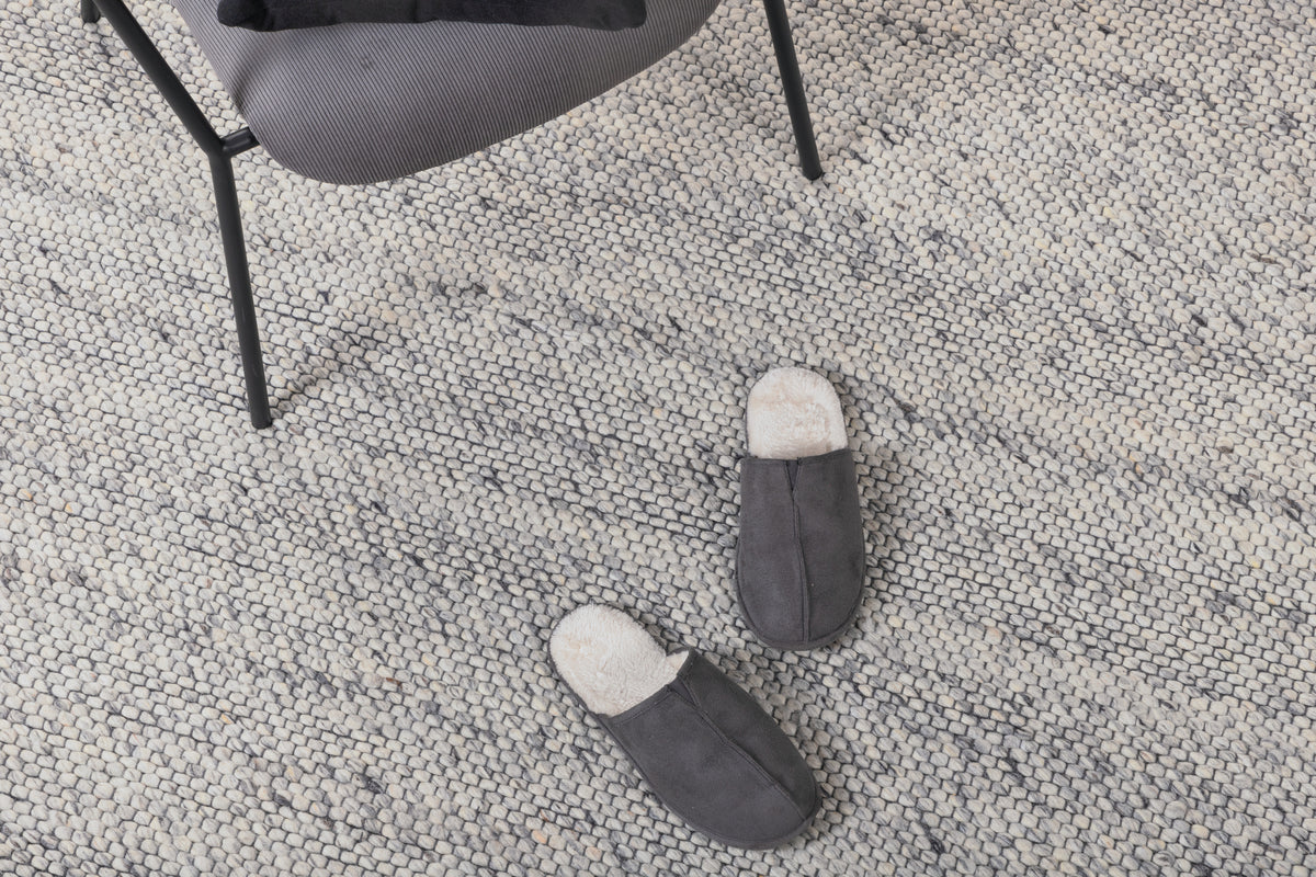 Ganga Rechteckiger Teppich 240 x 170 Grau