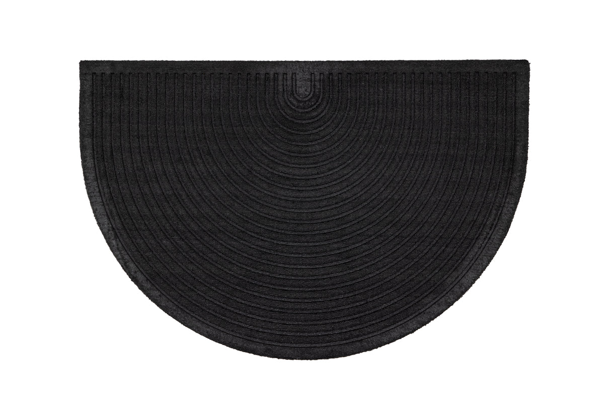 Teodor Rechteckiger Teppich 90 x 60 Schwarz