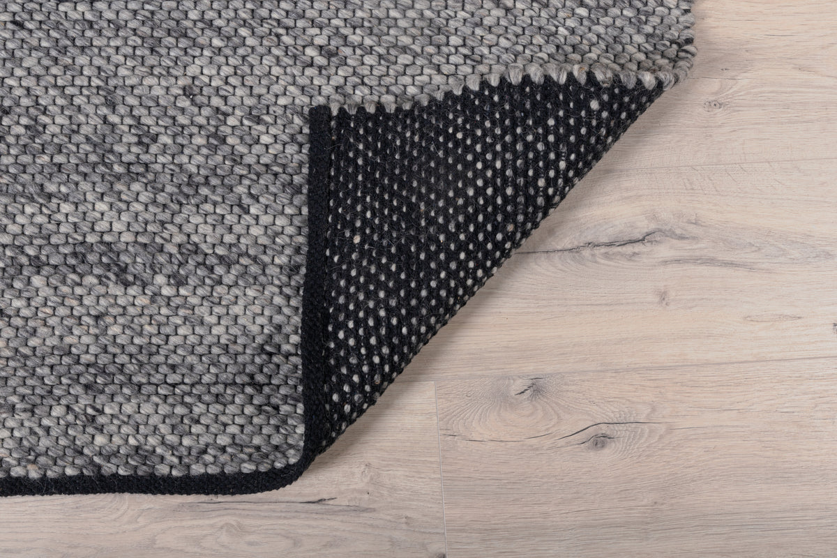 Ganga Rechteckiger Teppich 350 x 250 Silber