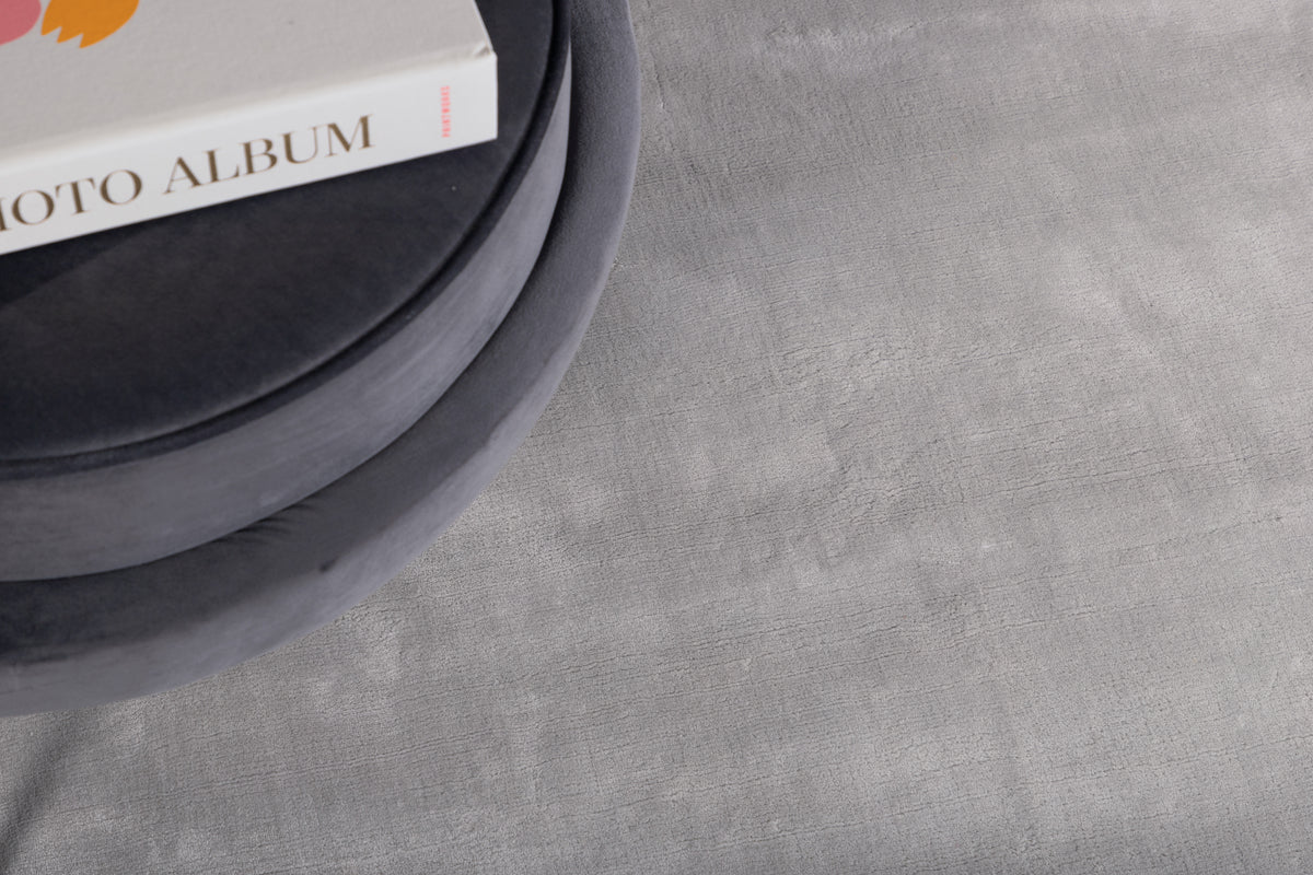 Indra Rechteckiger Teppich 240 x 170 Silber