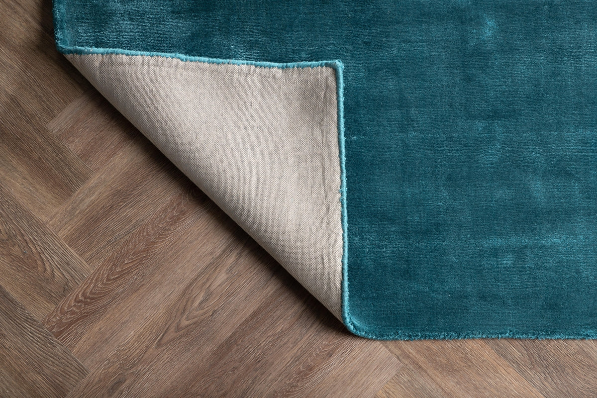 Indra Rechteckiger Teppich 240 x 170 Türkis