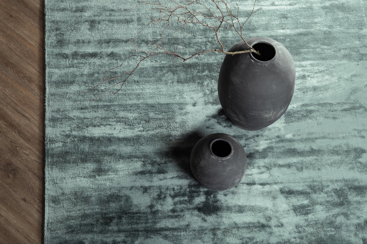 Indra Rechteckiger Teppich 300 x 200 Grün