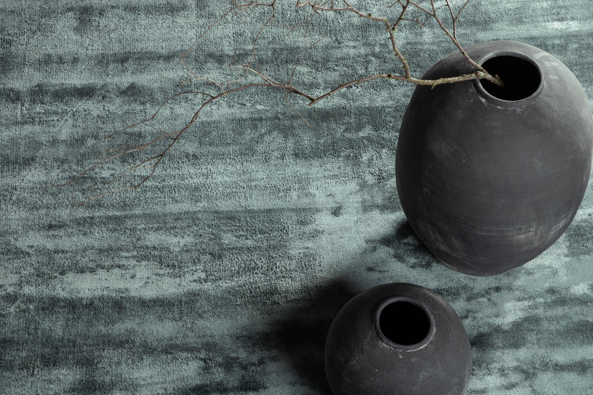 Indra Rechteckiger Teppich 300 x 200 Grün