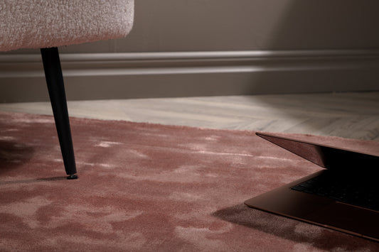 Indra Rechteckiger Teppich 300 x 200 Rosa