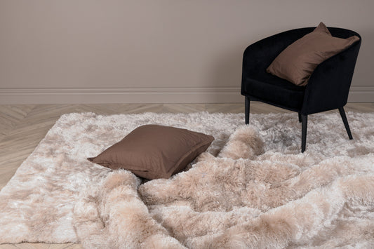 Shiva Rechteckiger Teppich 240 x 170 Beige