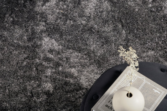 Shiva Rechteckiger Teppich 240 x 170 Grau