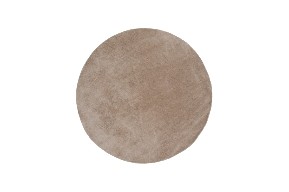 Undra Runder Teppich 200 cm Beige
