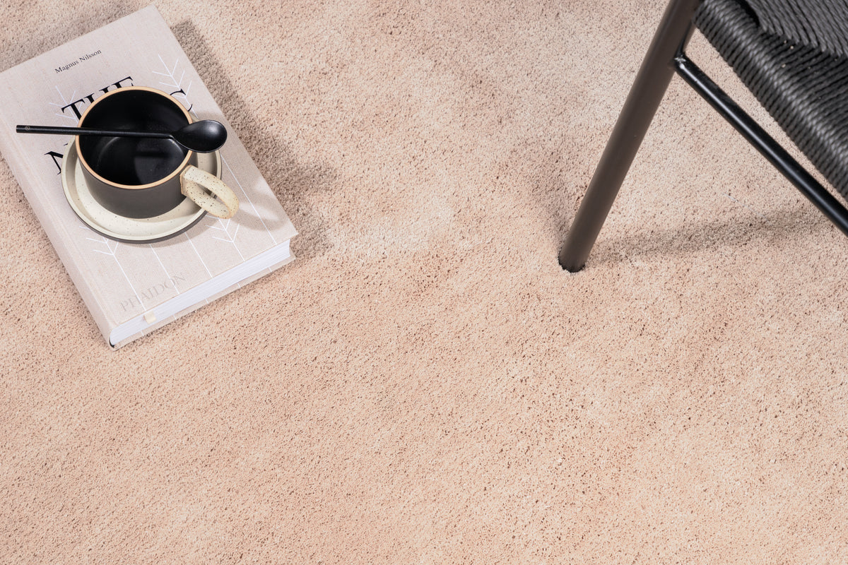 Undra Runder Teppich 200 cm Beige