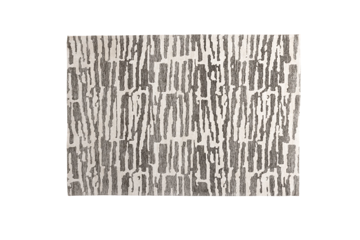 Milos Rechteckiger Teppich 290 x 200 Grau
