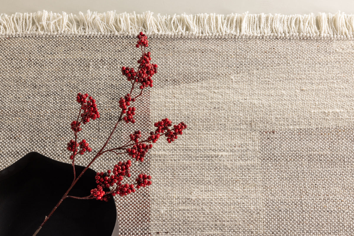 Rio Rechteckiger Teppich 230 x 160 Beige