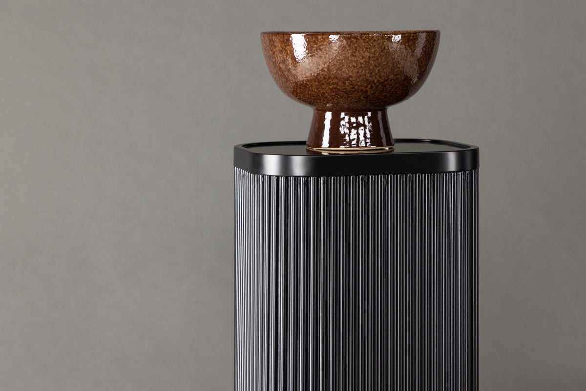 Lenox Beistelltisch 30 x 24 Schwarz