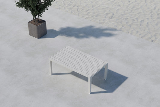 Copacabana Outdoor-Couchtisch 120 x 70 Beige